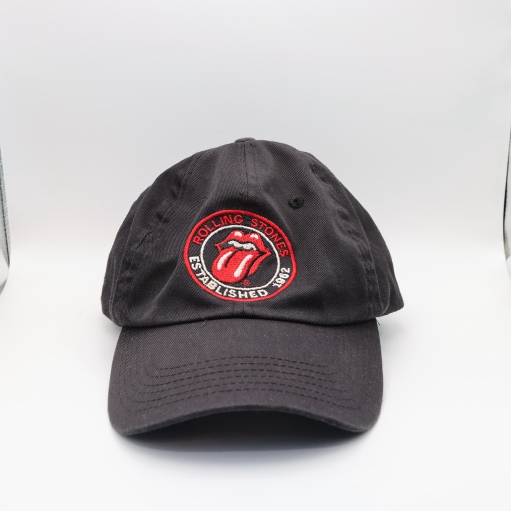 3/$15 THE ROLLING STONES Black Hat Cap Unisex